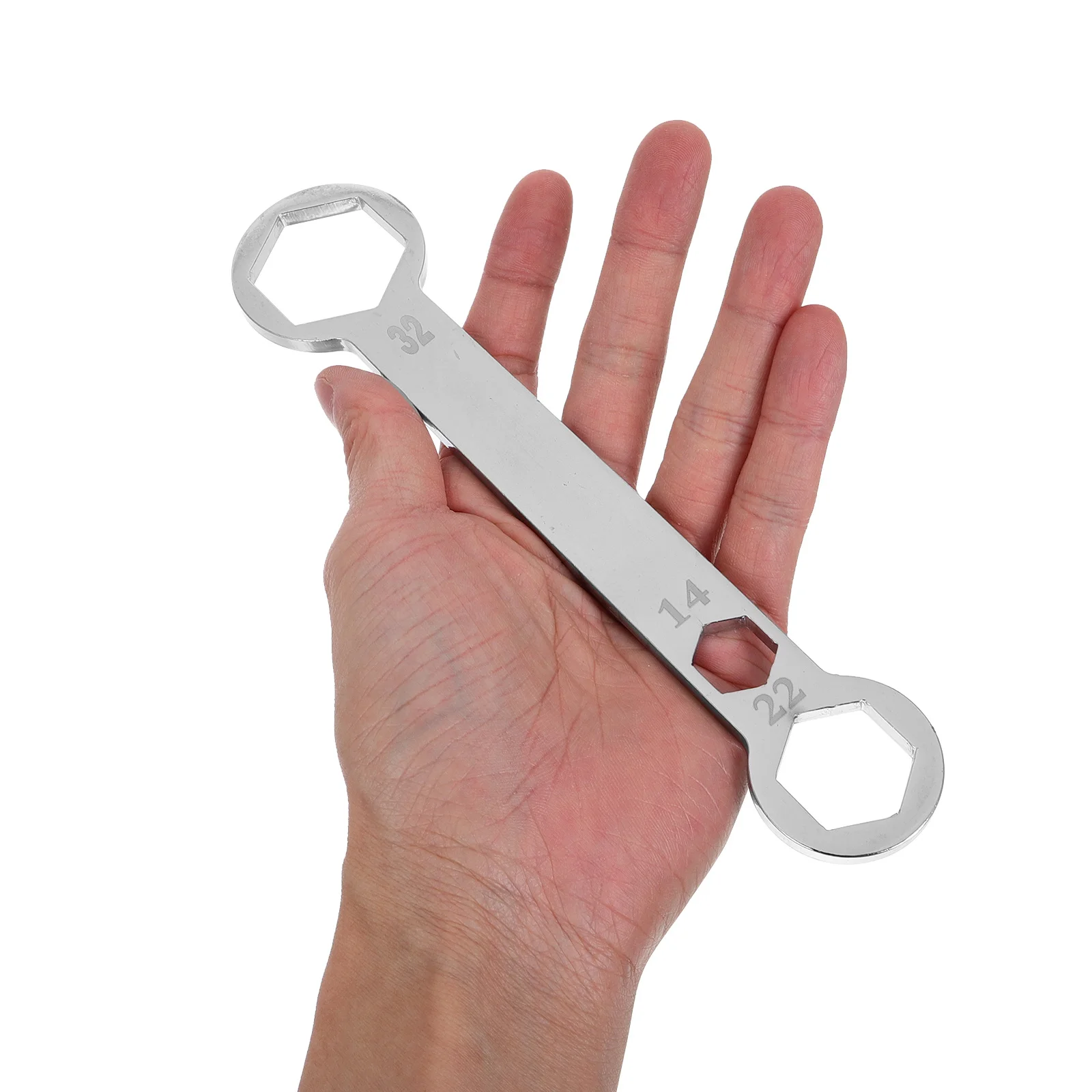 Motorcycle Axle Wrench Front Rear Axles Tool Multifunctional Design Durable Metal Material Lightweight Portable Tire Repair