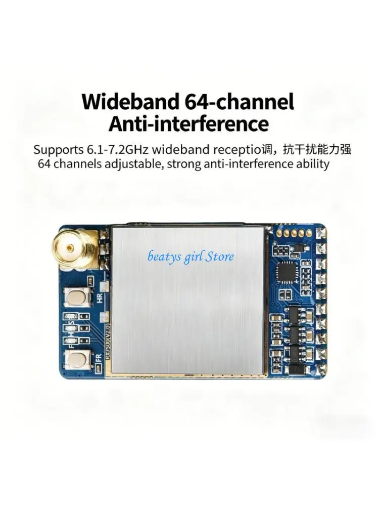C7AB VRX-75D Video Transmission Receiver Video Input Module Video Analog Accessories