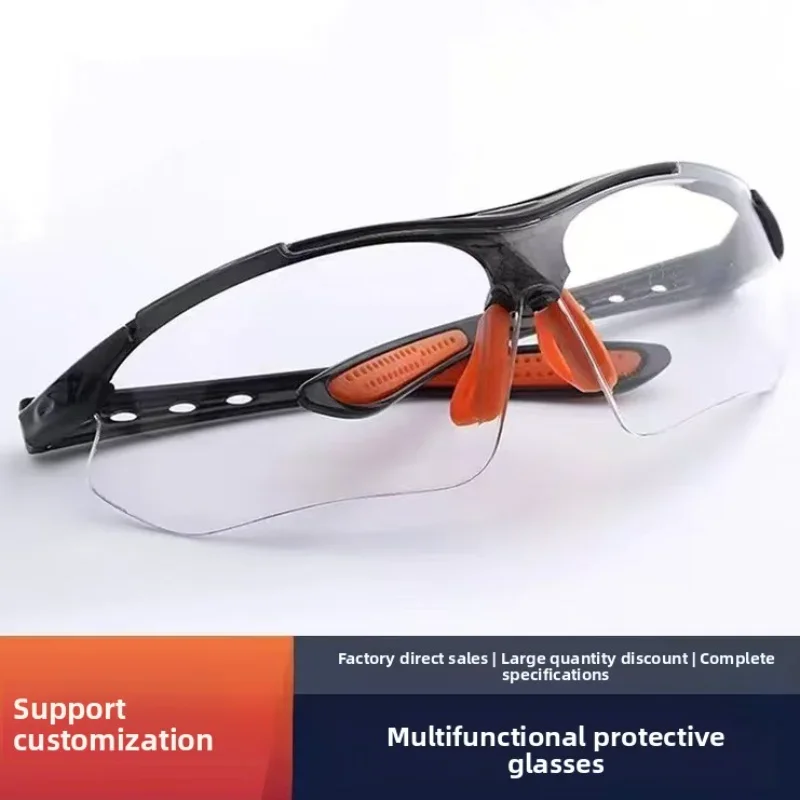Safety Goggles Eye Glasses for Cycling Working Women Men Clear Eye Sand Prevention Anti-Splash Wind Dust Proof Eyewears
