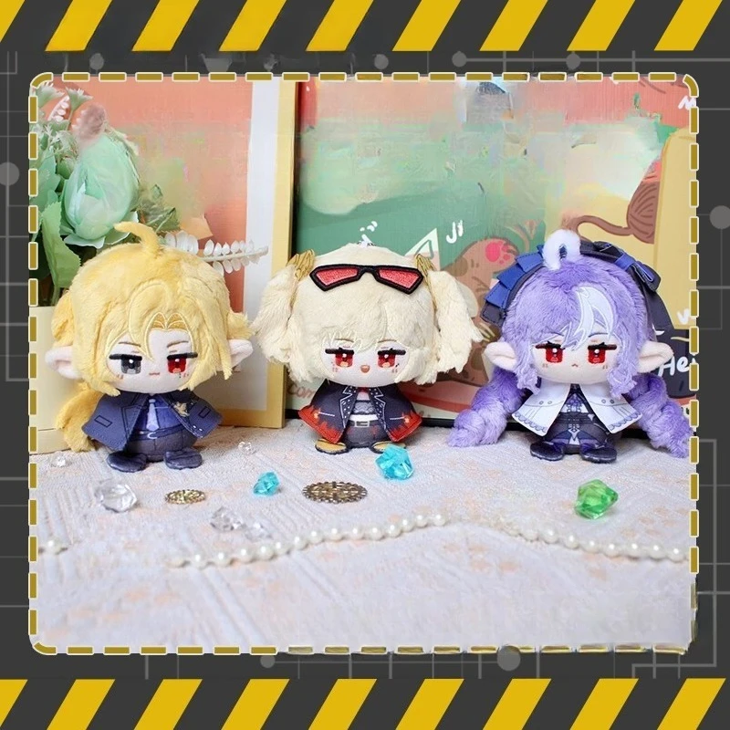 

12 см аниме игра Zenless Zone Zero Hugo Burnice Kawaii косплей хлопок Dango кукла брелок мини мягкая плюшевая игрушка фигурки фанаты подарок