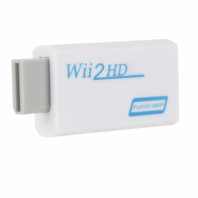 Wii To HDMI-Compatible Converter 1080P Full HD Adapter Connector 3.5mm Video Audio for PC HDTV Monitor Wii2HDMI-Compatible