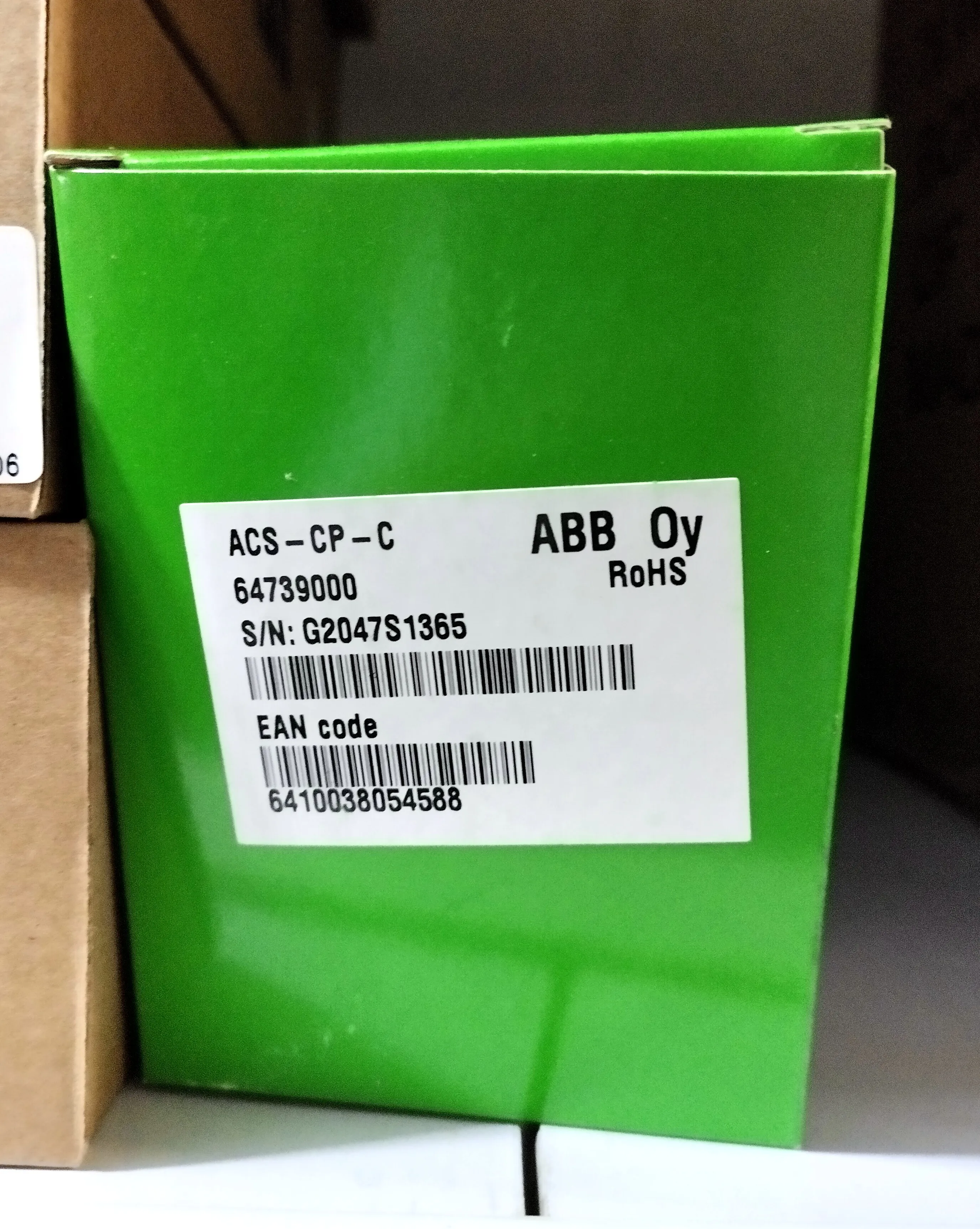 ABB ACS510 frequency conversion English panel acs-cp-c