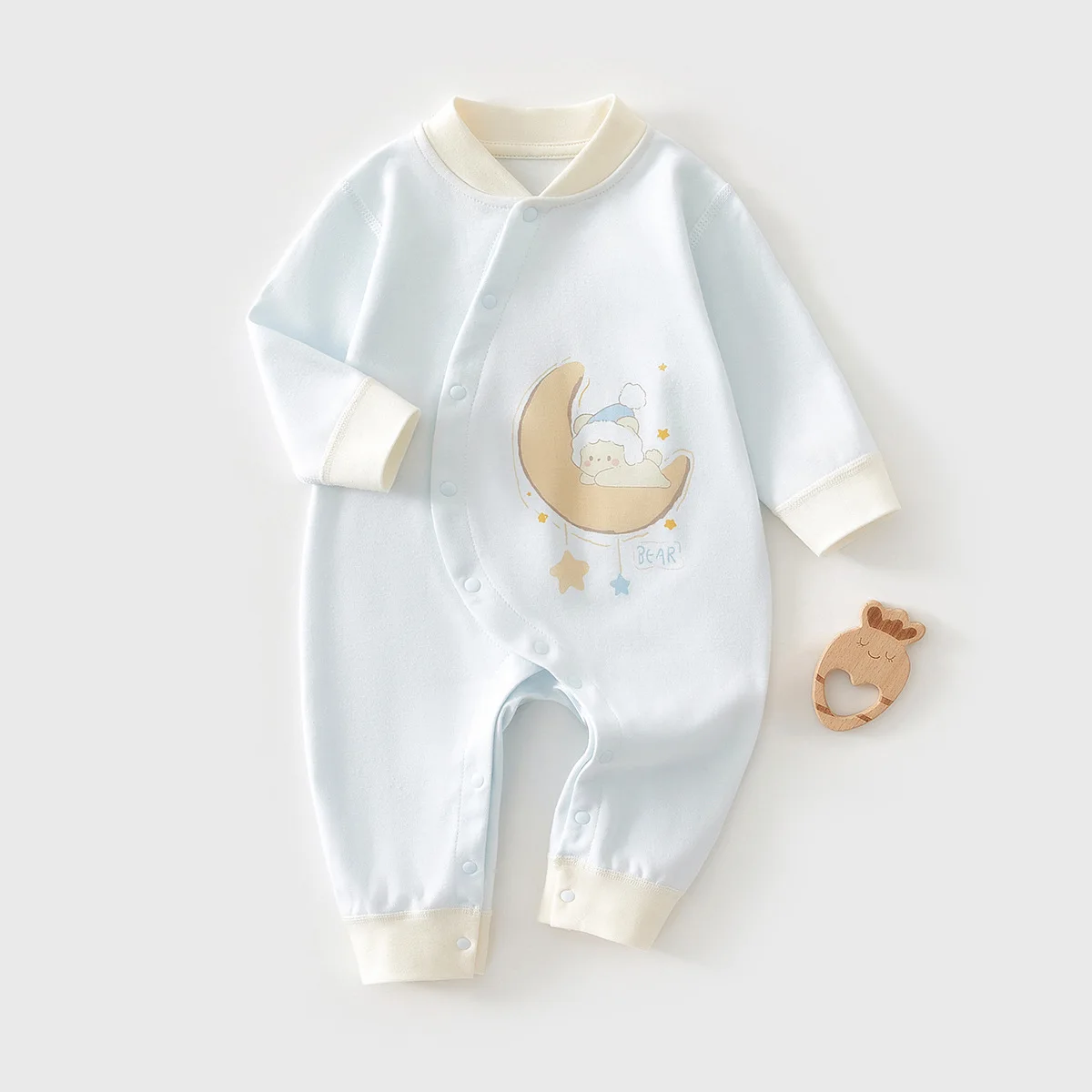 Baby Girl Spring Autumn Warm New Model Bodysuit 0-18 Month Infant Boy Skin-Friendly Pure Cotton Jumpsuit Newborns Cartoon Romper
