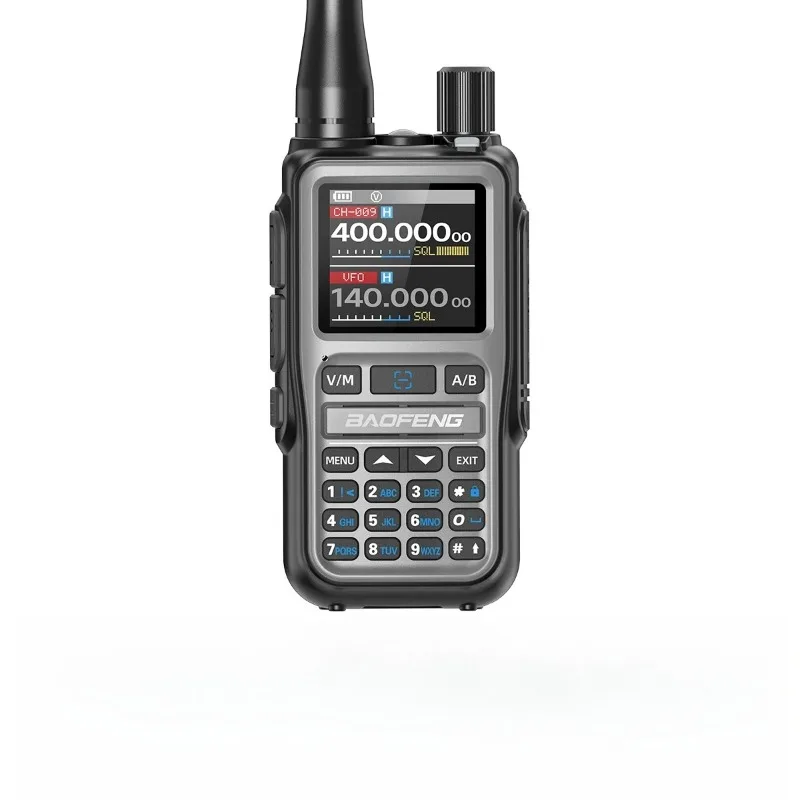 For Outdoor Hiking Type-C Ham Radio Baofeng 5R MINI Walkie Talkie APP Programming Multi Band Wireless One Key Copy Frequency New