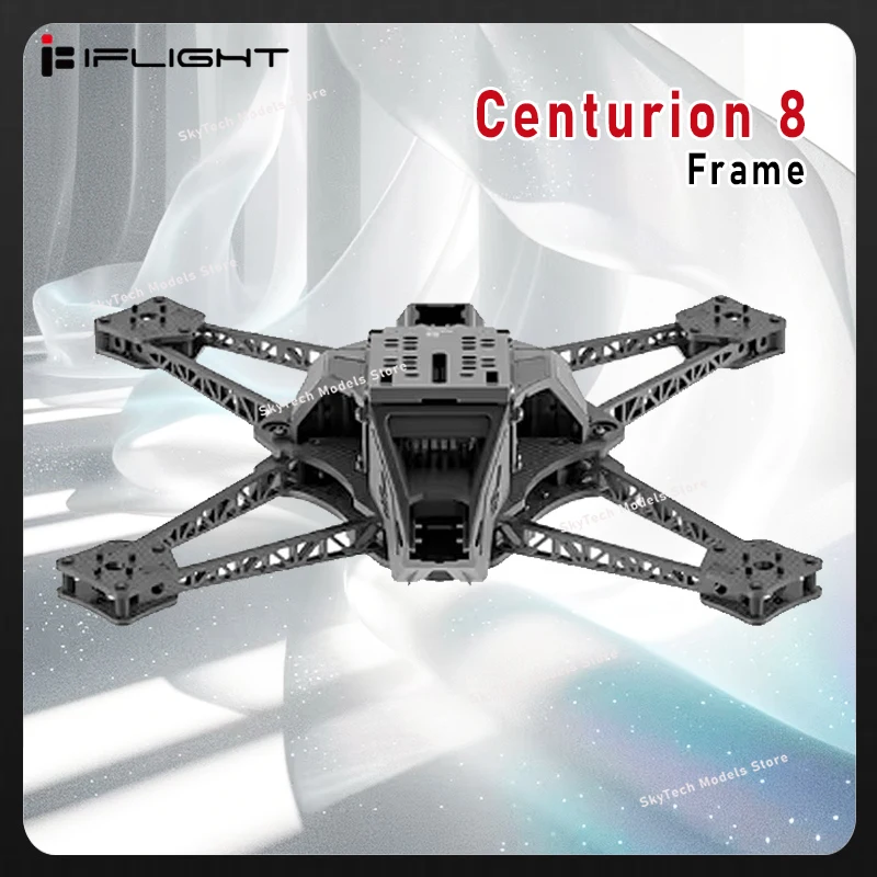 

Рама Cinelifter iFlight Centurion 8 O4 — рычаг 5 мм, колесная база 384 мм, аксессуар для радиоуправляемого квадрокоптера FPV