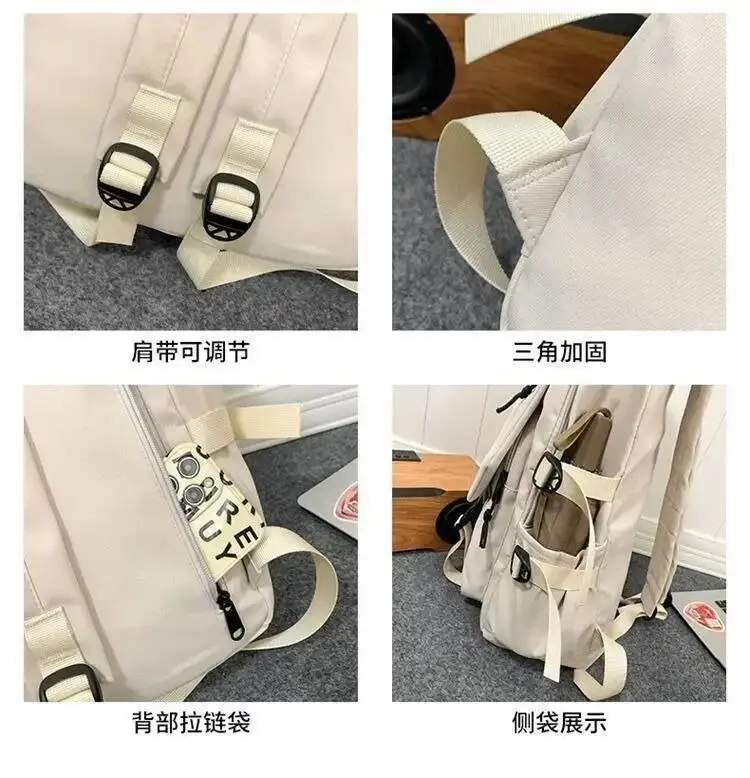 أنيمي لعبة أسود أزرق أبيض شيطان القاتل كيميتسو نو يابا طالب المراهقين حقائب مدرسية حقائب الظهر