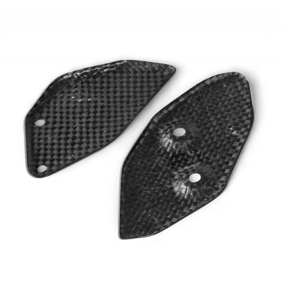 Motorcycle Accessories 100% Carbon Fiber Foot Pedal Heel Guard For YAMAHA R3 R25 MT-03 MT-25 2019-2025
