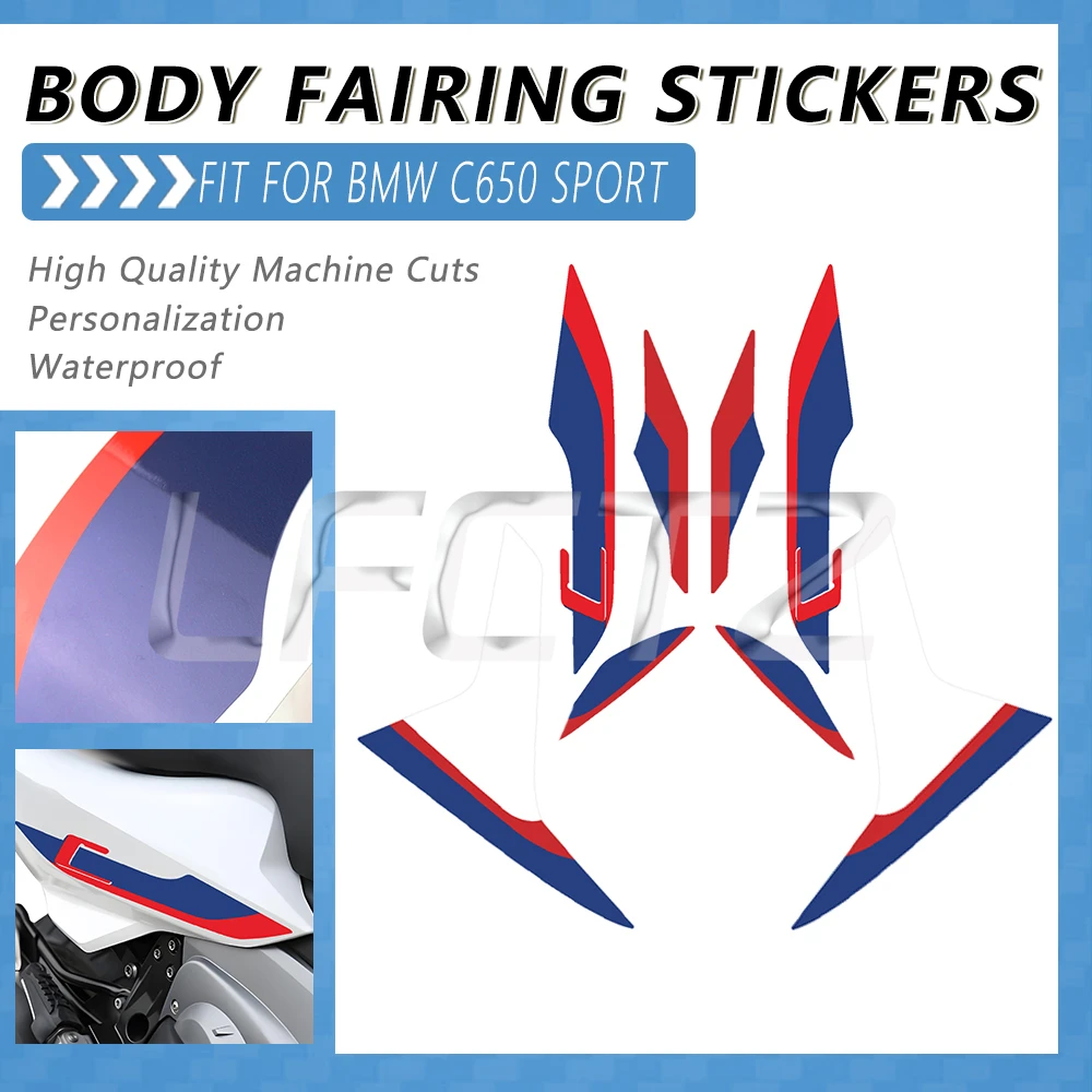Motorcycle Modified Body Decals Fairing Decoration Graphic Sticker Kit Fit for C650 Sport C 650 2019-2020