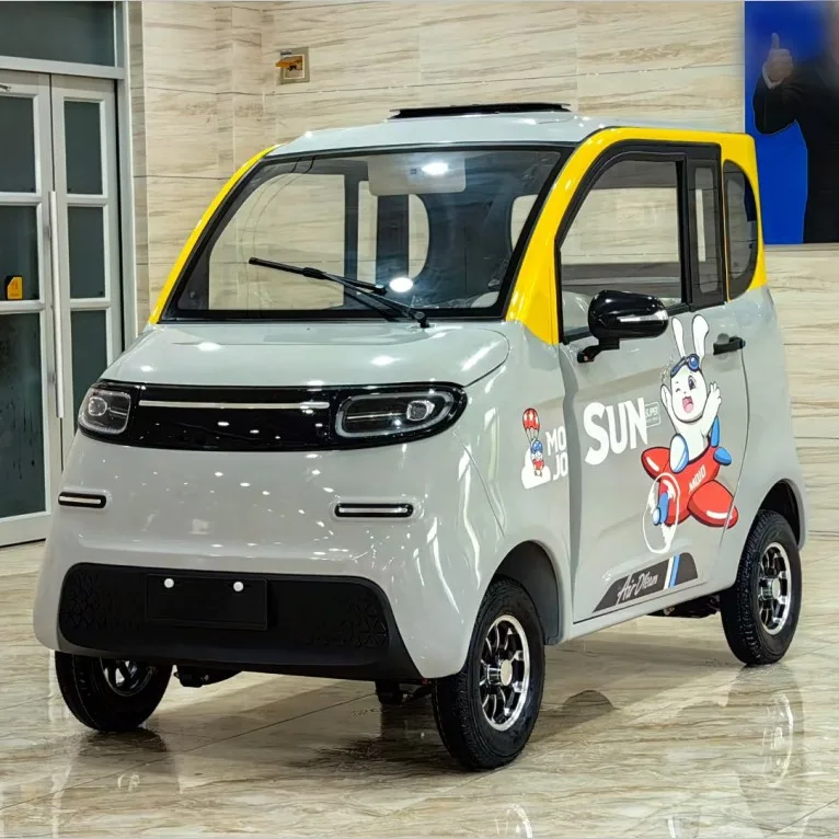 household small fully enclosed commuting car, adult oil and electricity dual-use new energy electric sedan battery