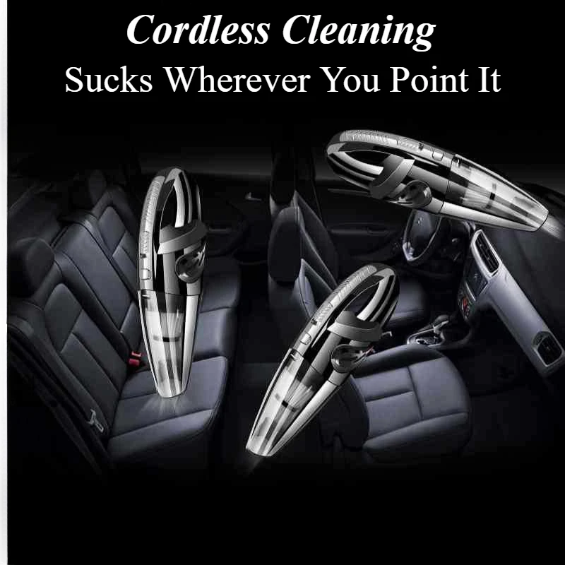 Car Vacuum Cleaner for  Home Pet Hair Wireless Multi-Function Vacuum Cleaners High-Power Wet And Dry Dual-Use Cleaning Machine