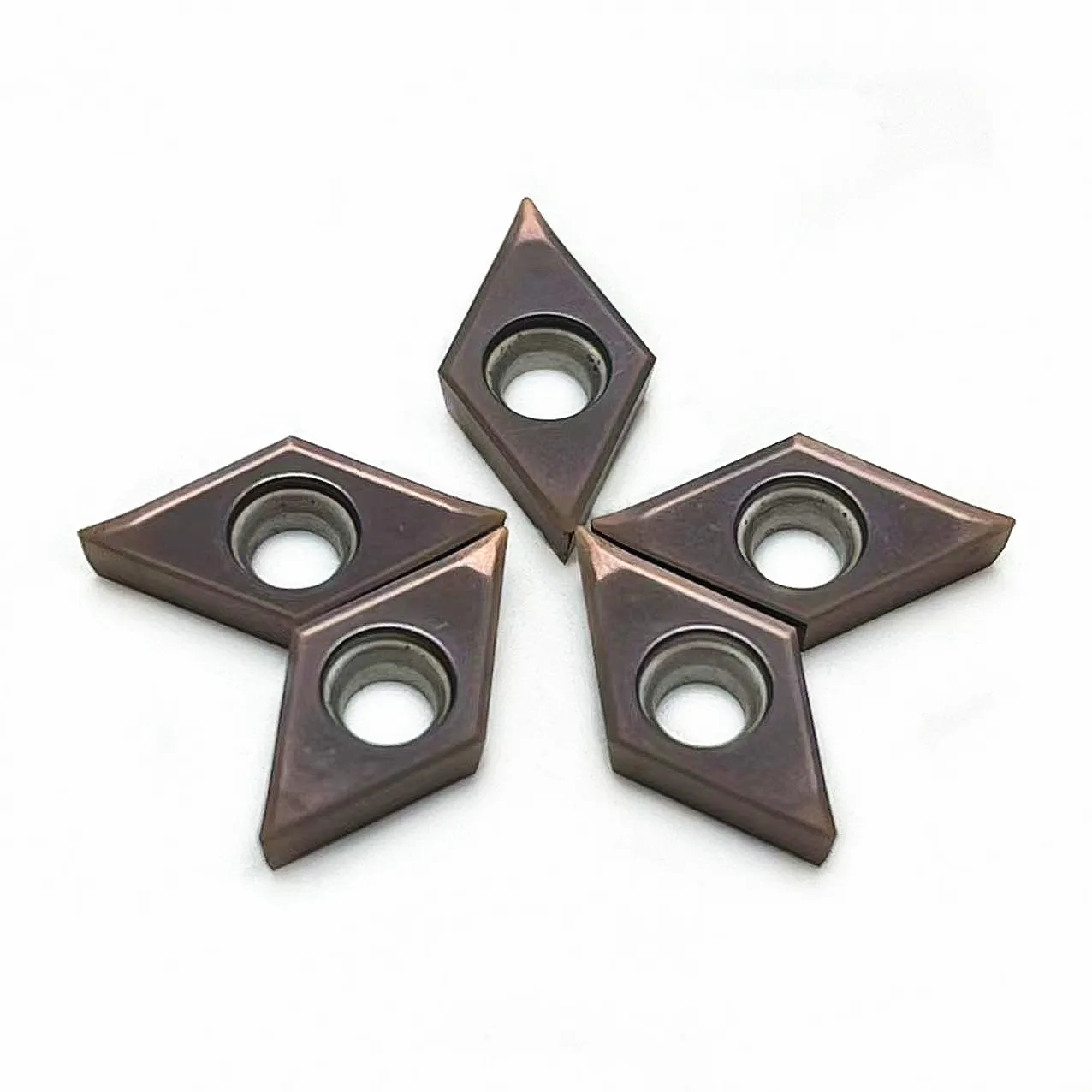 DCGT070202 DCGT070204 DCGT070201 KT8060 100% original Aluminum Turning Inserts CNC Lathe Cutter Aluminum Processing Tool DCGT