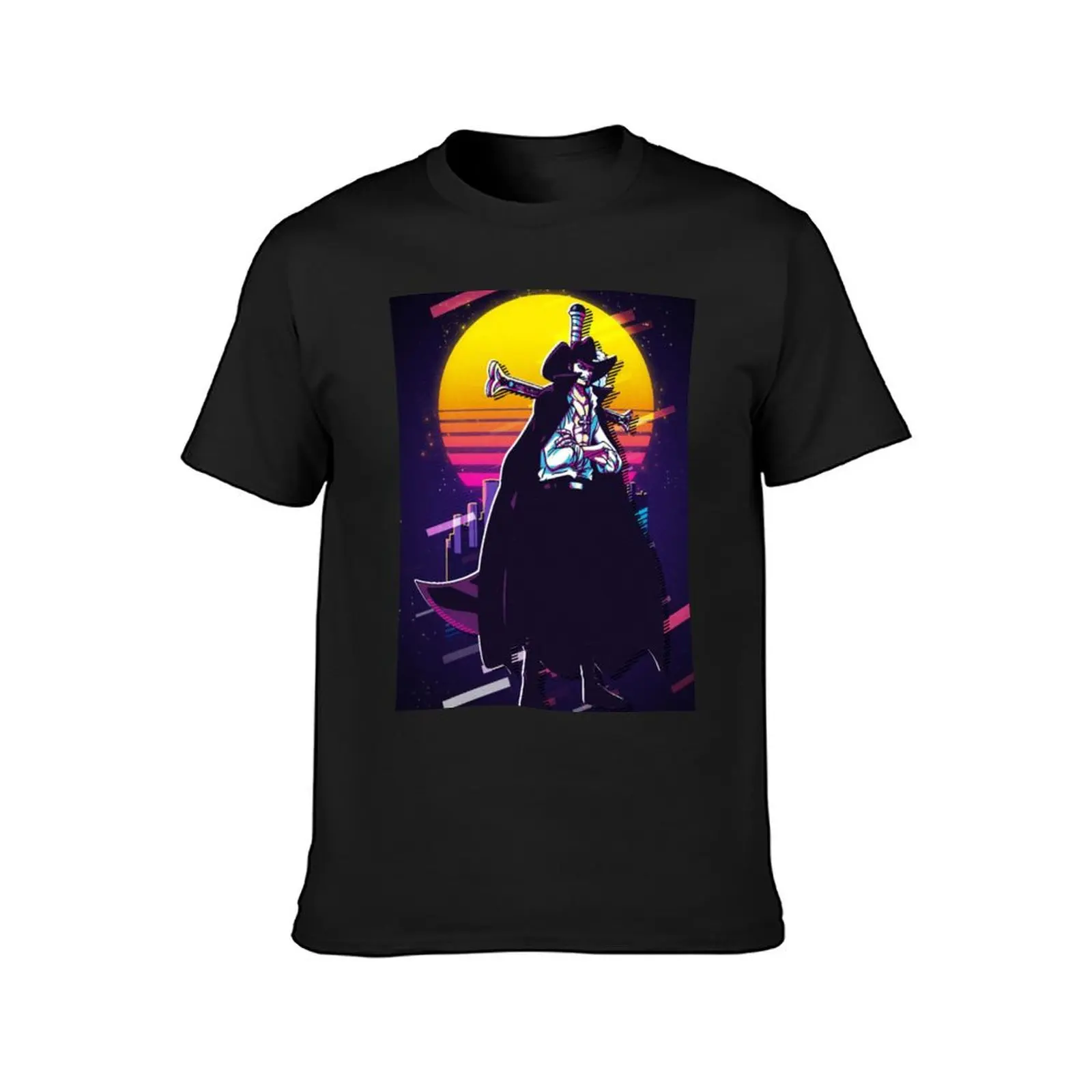 Dracule Mihawk T-Shirt tops Blouse summer clothes big and tall t shirts for men