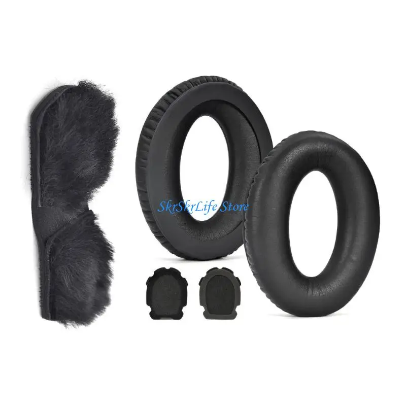 Tarabia almohadilla del oído cuero proteína E65E para aviación A10 A 20 Auriculares inalámbricos Auriculares,