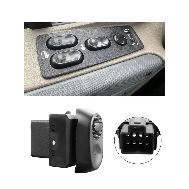 Heavy Duty Window Switch Front Driver Passenger Side Switch For Freightliner Cascadia 901-5203