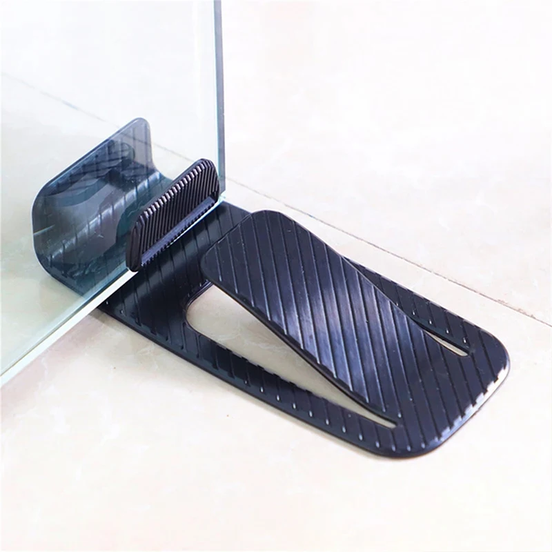 Multi-function Door Stopper Safety Protector Creative Door Open Wedge Shaped Holder Safe Floor Door Stopper Support Wholesale