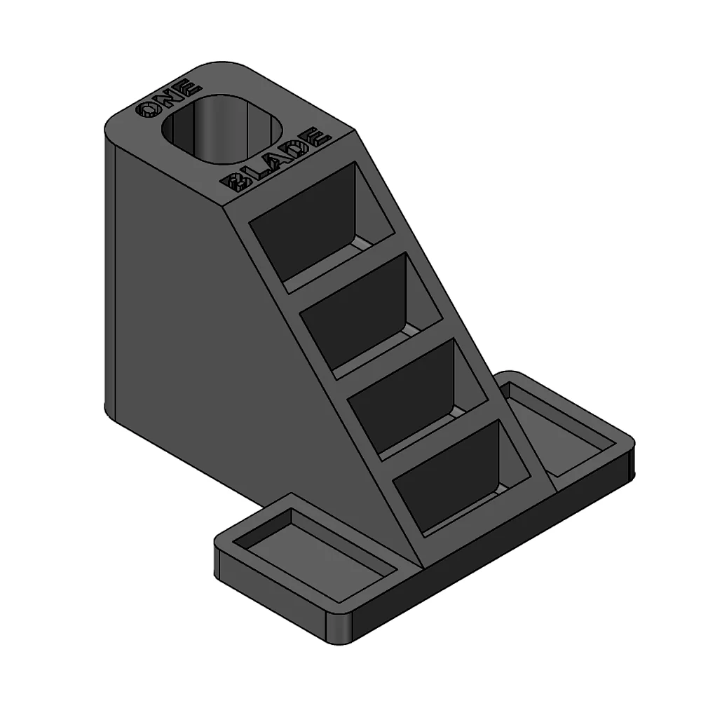 1PCS Shaving Razor Holder Bathroom Storage Storage Shelf Camping Caravan Motorhome Accessories For Philips Minimalist Razor