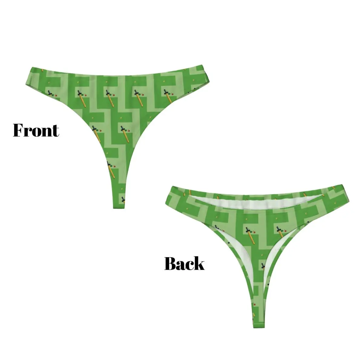 Custom Finn The Human Adventurer G-string Panties Breathable Women Stretch Thongs Comfort Underwear