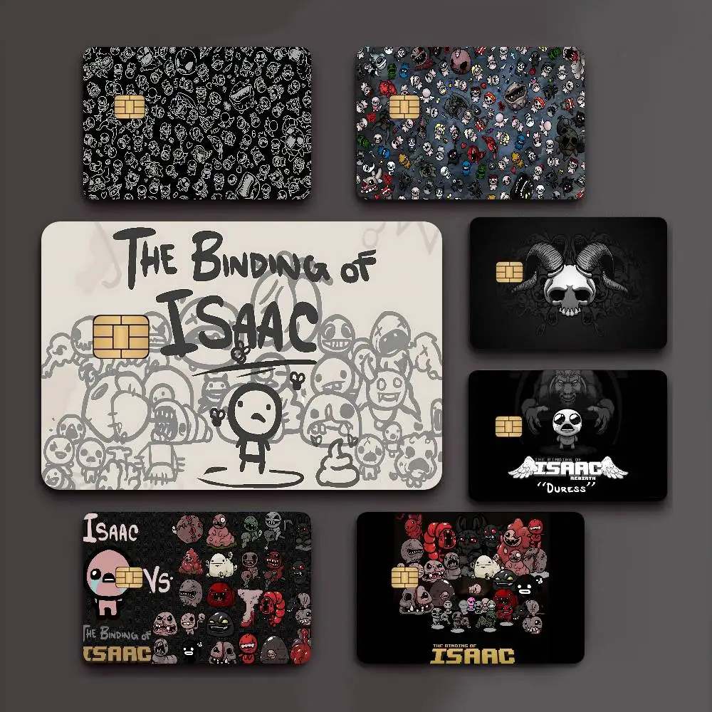 Game The B-Binding Of Isaac Credit Card Skin Stickers For VISA Bank Card Transportation Card Sticker Anti-scratch Women Gift