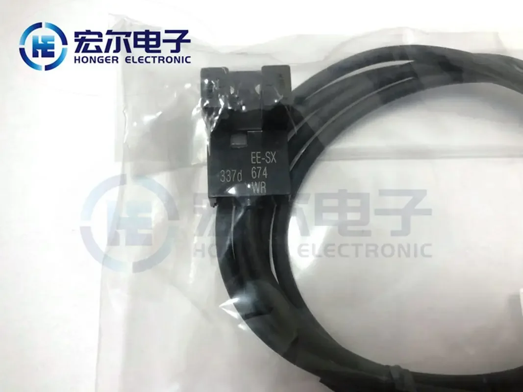 1pcs micro photoelectric switch sensor EE-SX674-WR EE-SX674P-WR with 1M line new original Omron