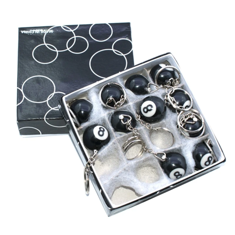 8 Ball Keychain Detail 1