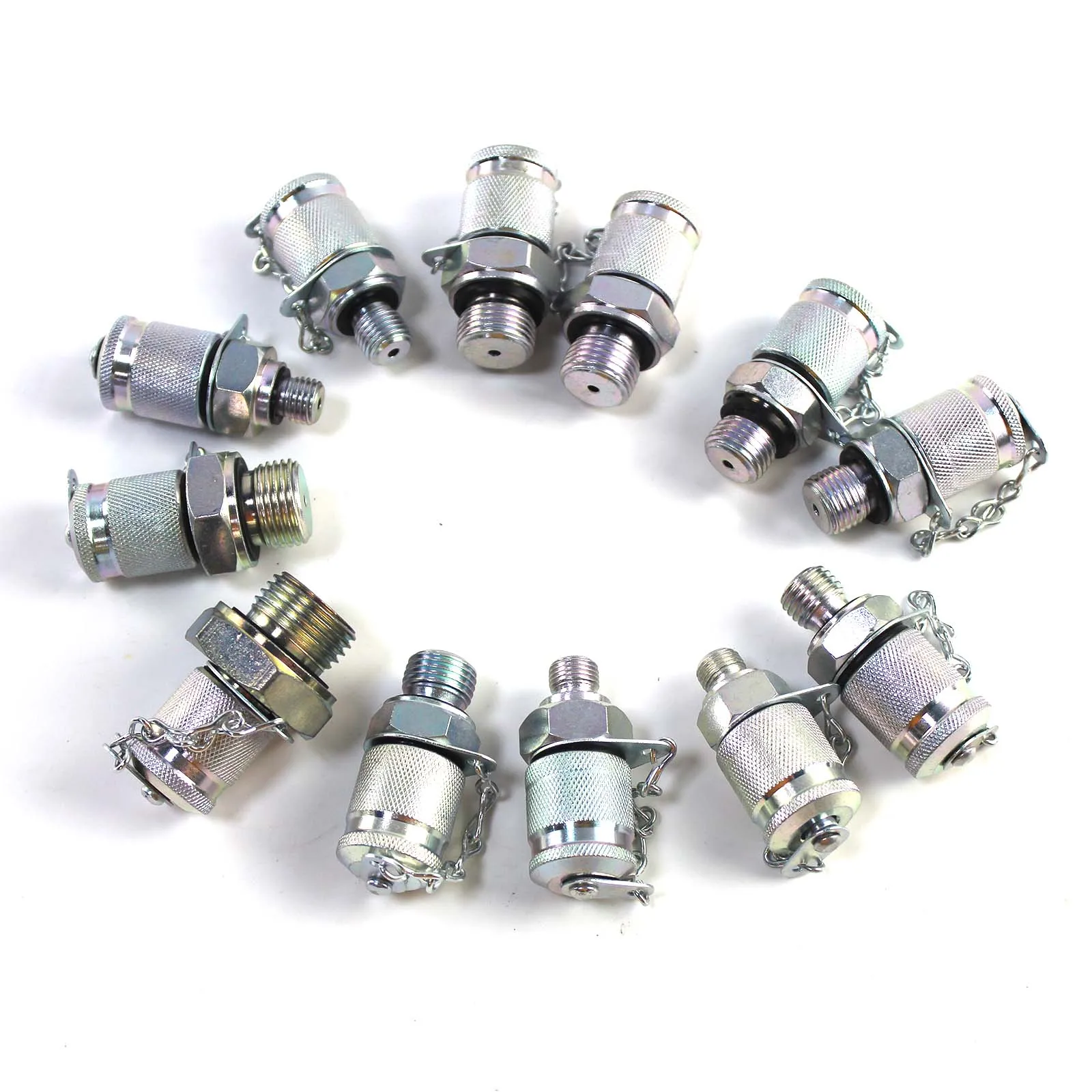 1/10/25/40/60Mpa طقم اختبار الضغط الهيدروليكي مع 5 مقاييس 13 وصلات 14 موصلات المحملة ل CAT كاتربيلر حافظة جون ديري