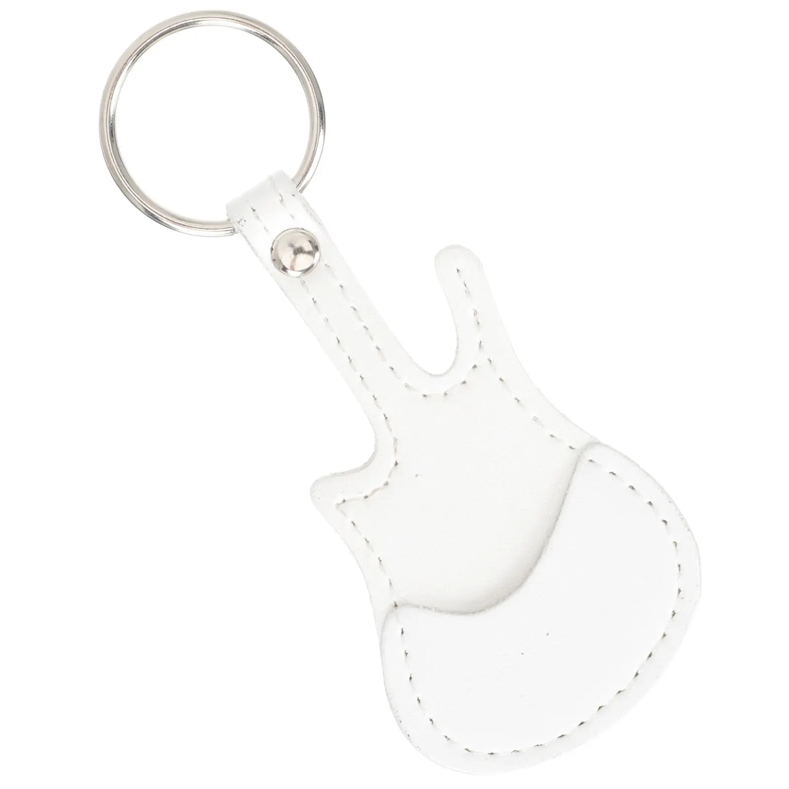Waterproof PU Guitar Picks Bag Keychain Design for Guitar Ukulele Bass Plectrums Shock Absorbing Compact Storage Organizer