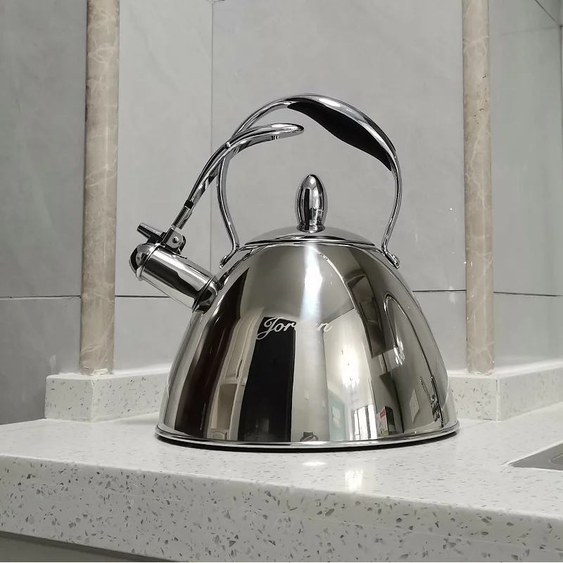 

3 litre Whistling Kettle Stainless steel Hot water Kettle with sound-burning Metal Tea Kettle