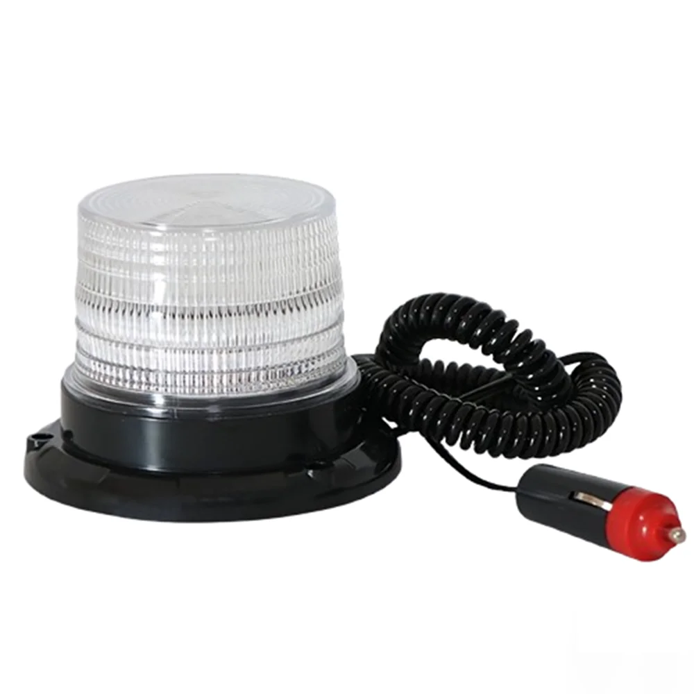 12V Car Emergency LED Lights 24 LED Warning LED Strobe Light Multifunctional Magnetic Mount Top Burst Flashing Light