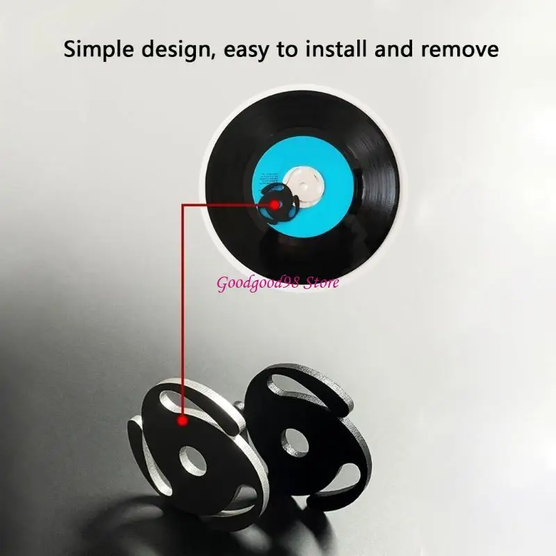 45RPM Record Adapter Recorder Spindle Adaptor Insert For Turntables Stable W8EC