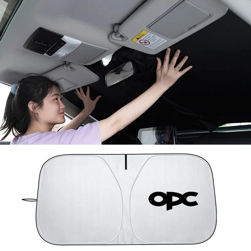 Car Windshield SunShade Cover Tools For Opel OPC Corsa D Astra Insignia Mokka Adam Combo Vauxhall Vectra H G J Antara C Zafira A