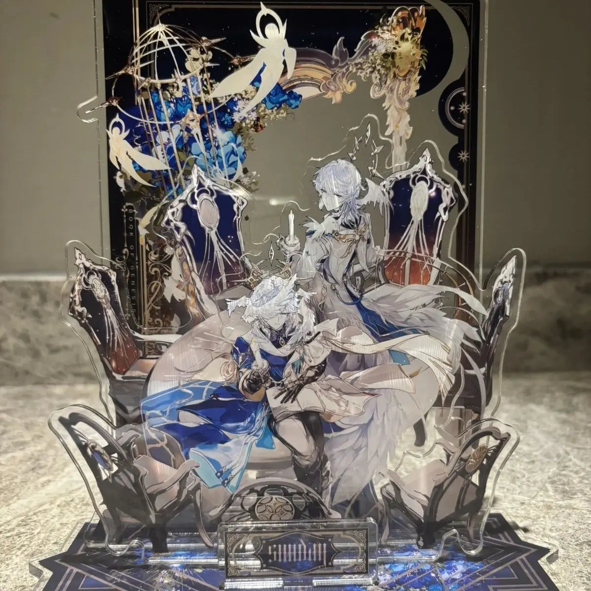 

Game Honkai: Star Rail Cosplay Cartoon Sunday High Definition Acrylic Multi Lnsertion Plaque Desktop Ornament Birthday Gift