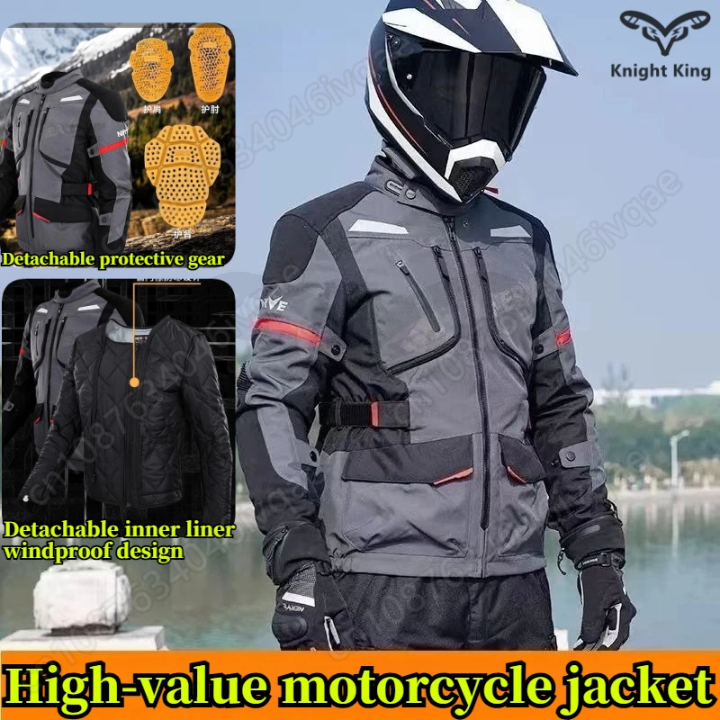 

NERVE Motorcycle Riding Suit Motorcycle Racing Suit Winter Warm Windproof Motorcycle Jacket S-3XL