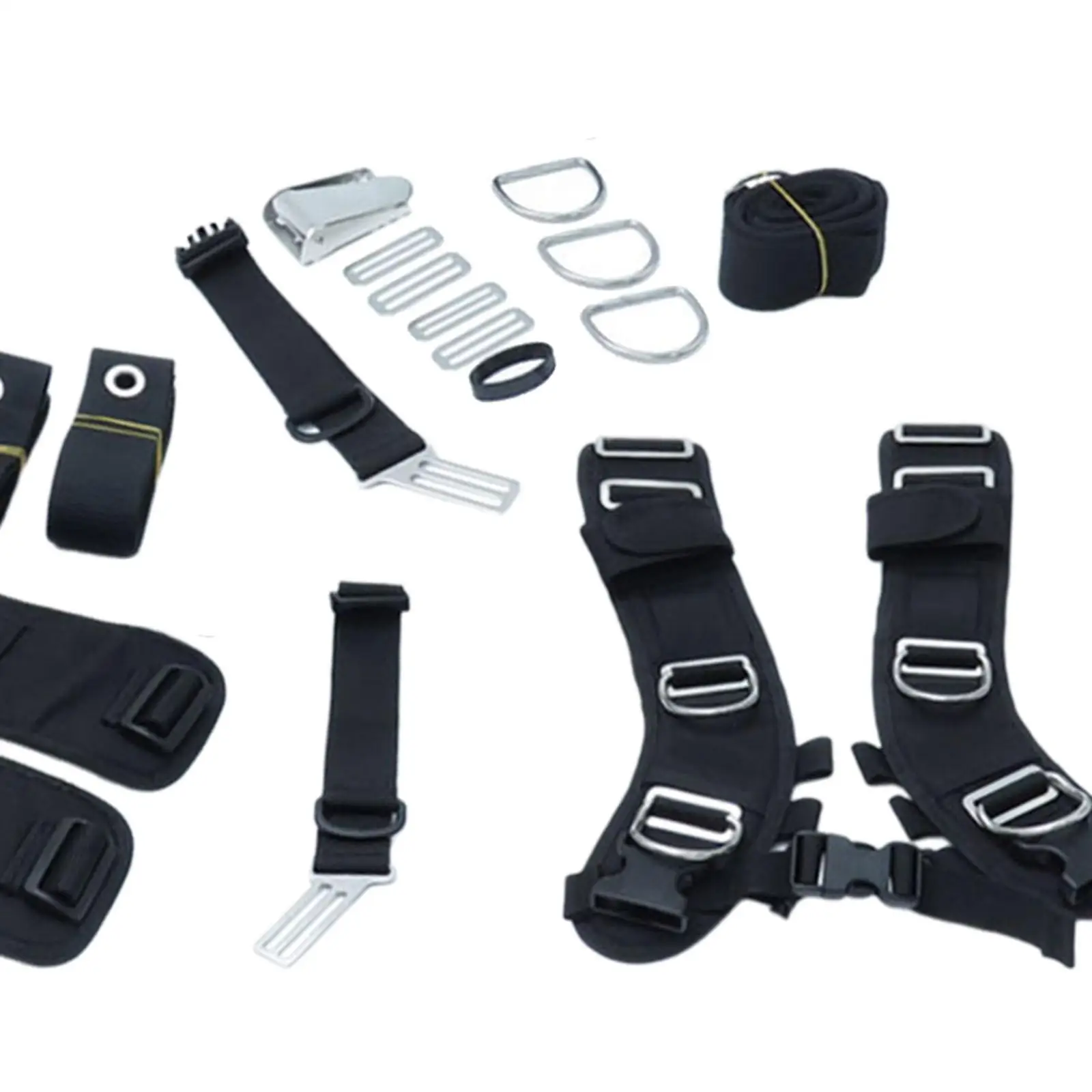 

Diving Backplate Buoyancy Control Device Water Sports Adjustable Straps Scuba Accessories for Snorkeling and Swimming