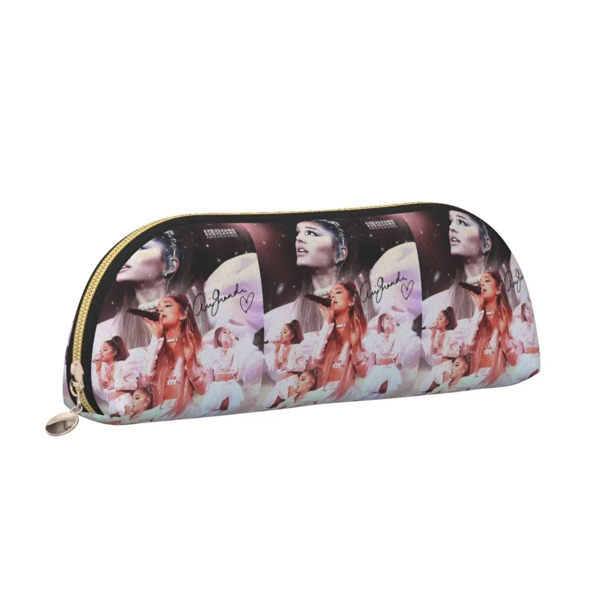 Astucci per matite vintage pop music Ariana Grande Portapenne Forniture per cancelleria Scatola per penne grande Astuccio per matite Ragazzo Ragazza