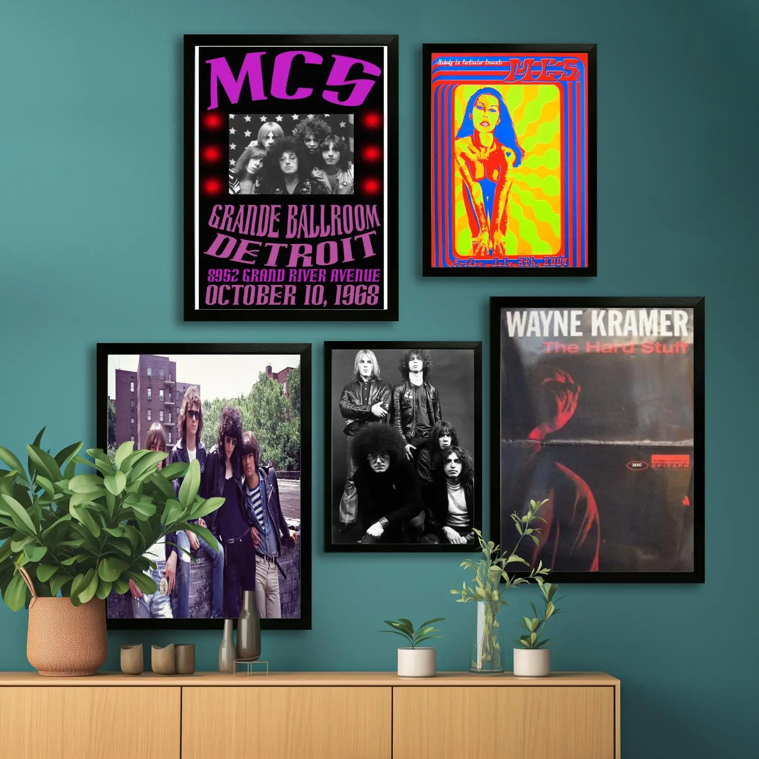 MC5 Leinwandkunst-Poster und Wandkunst, Bilddruck, moderne Familie, Schlafzimmerdekoration, Poster, dekorative Malerei