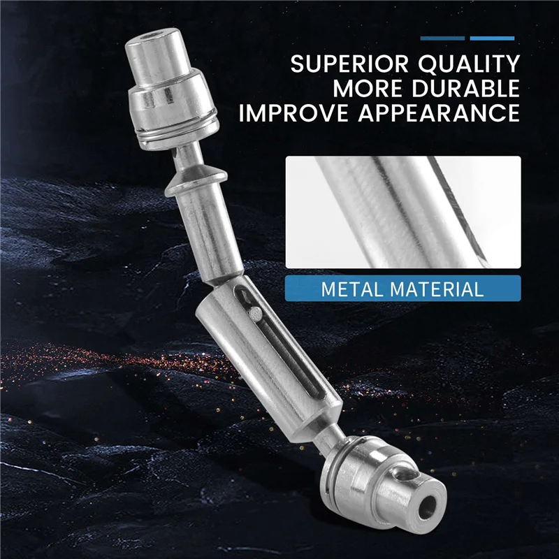 

Excellent-3Pcs Metal Drive Shaft CVD For WPL B16 B36 Q60 Q63 Q64 MN77 FY004 6WD 1/16 RC Car Upgrade Parts