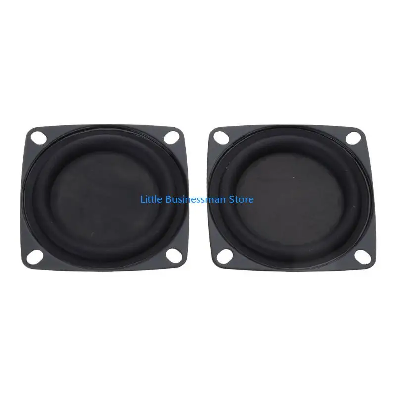 Schwarz Bass Passive Heizkörper DIY Lautsprecher Passive Membran Hohe Leistung Heizkörper Zubehör M76A – Detail 2