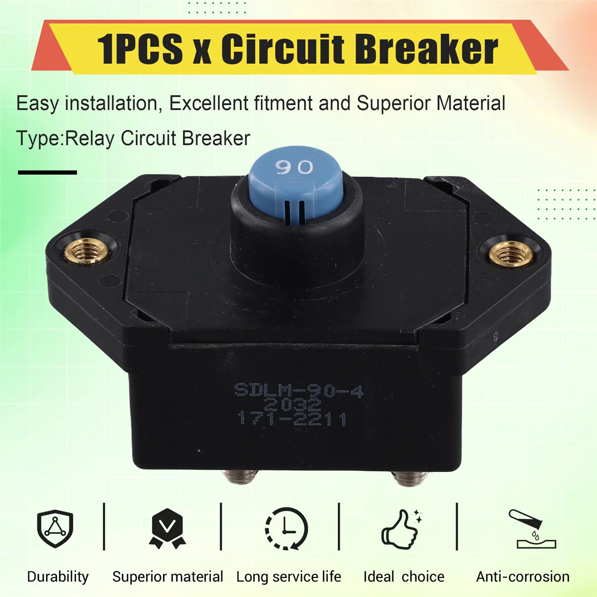Picture 5: 171-2211 Excavator Relay Circuit Breaker for C7 C9 Excavator CAT E336 E320 E360 Engine