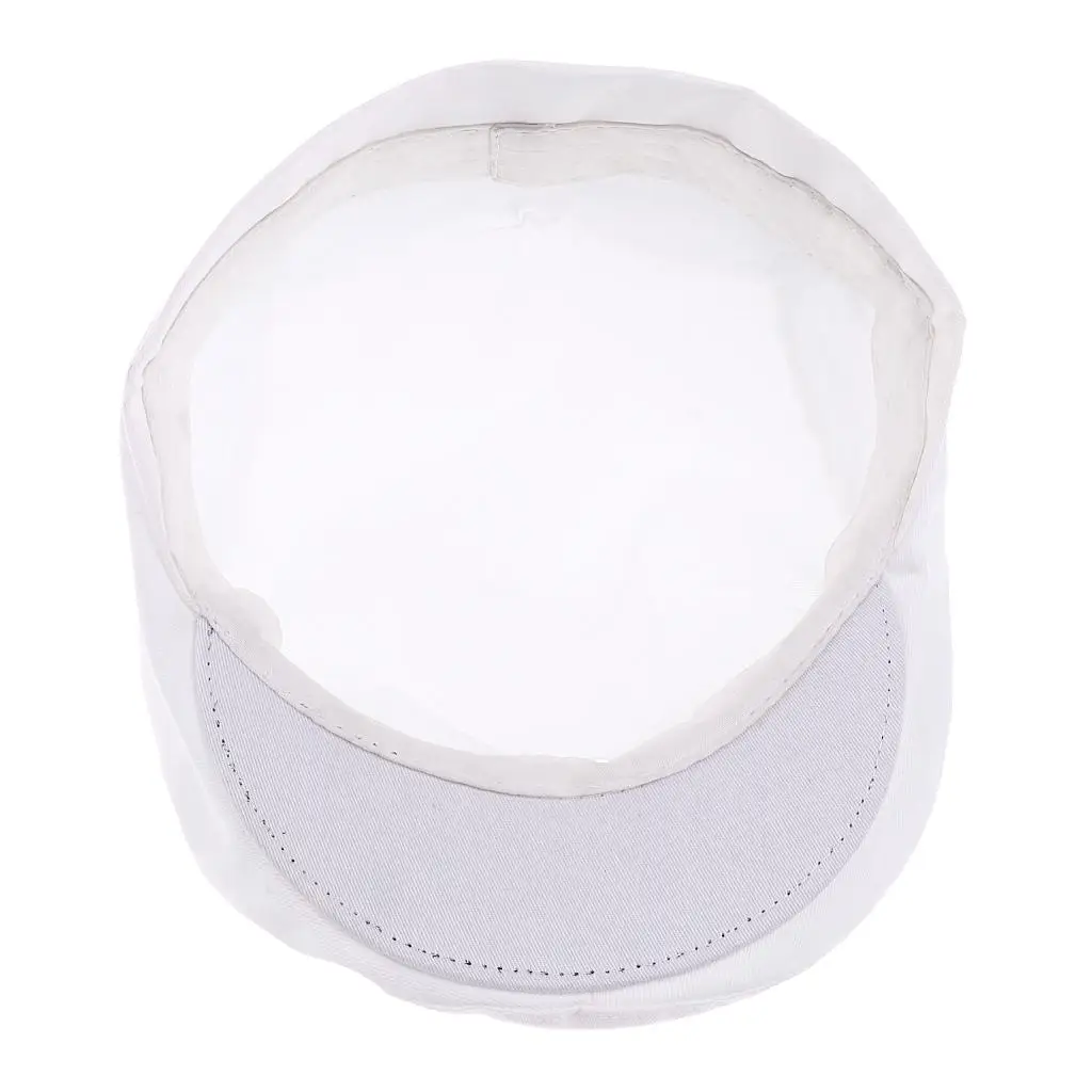 Unisex Cotton Bakery Hat Adjustable Cook Cap Chef Cap Kitchen Hat for Restaurant Kitchen Food Service