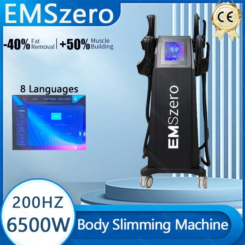 

New 15 Tesla 6500W EMSone NEO EMS Body Slimming Sculpting Hi-emt RF Sculpt Machine Fat Burning Nova Weight Lose Electromagnetic