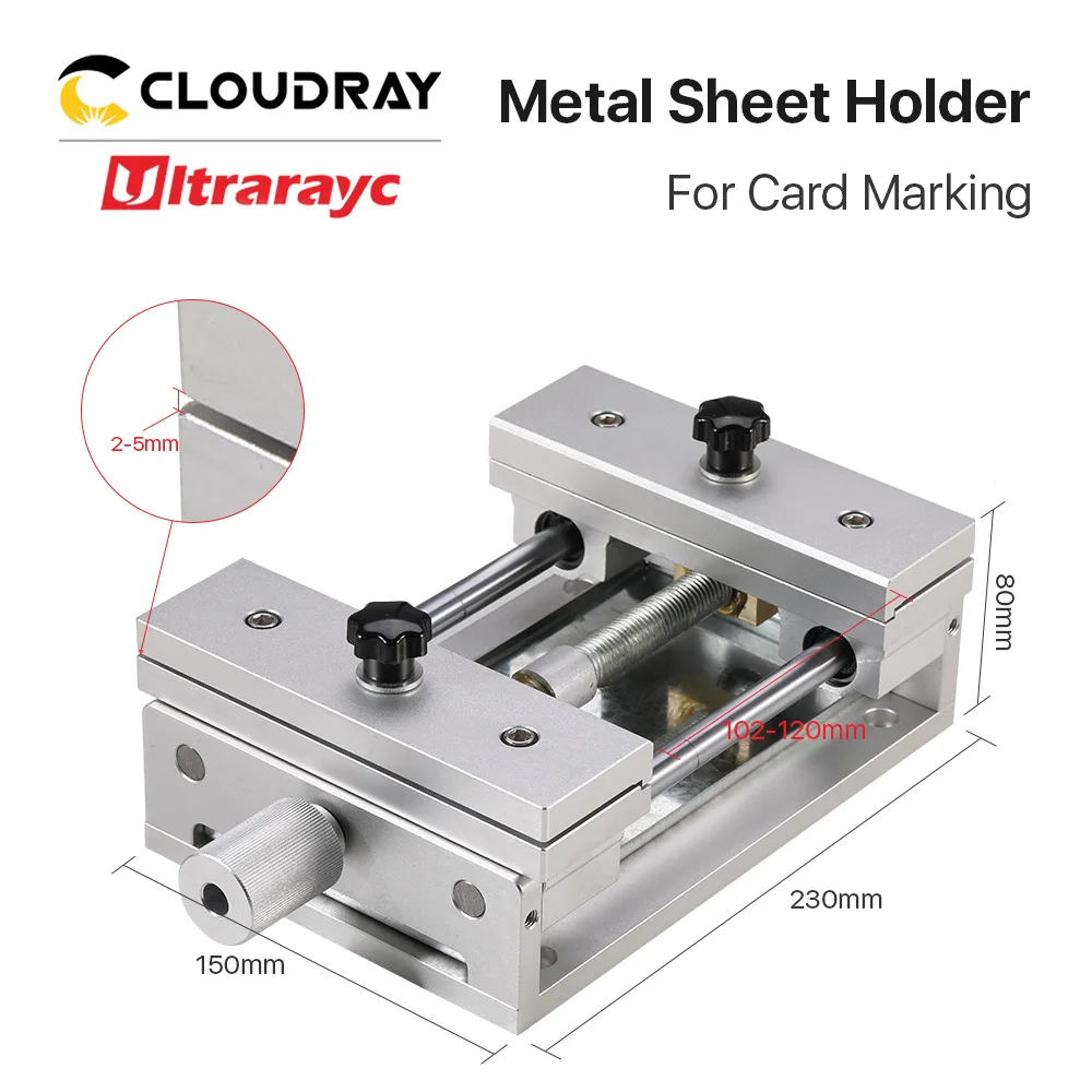 Imagem -03 - Ultrarayc Ld41 Titular da Folha de Metal para Cartão Marcação a Laser Máquina Acessórios Peças