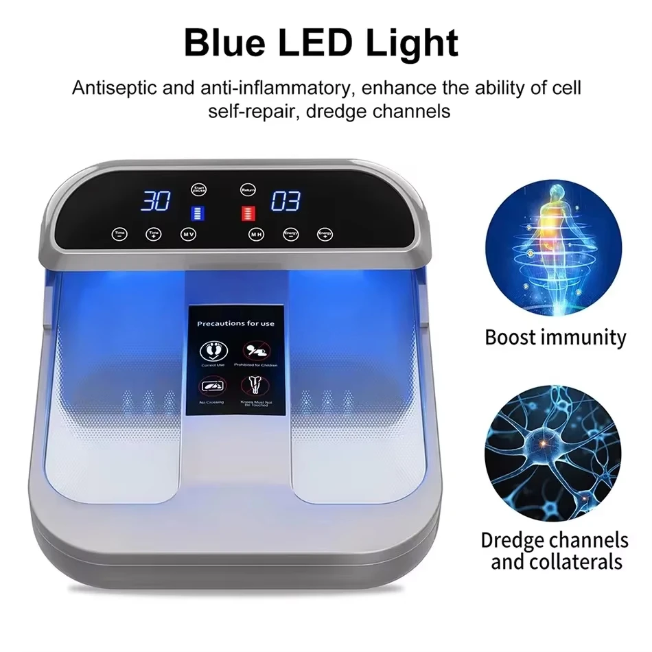 Newest Yang Sheng Terahertz Foot Massager Equipment Muscle Relaxation Therapy to Improve Blood Circulation
