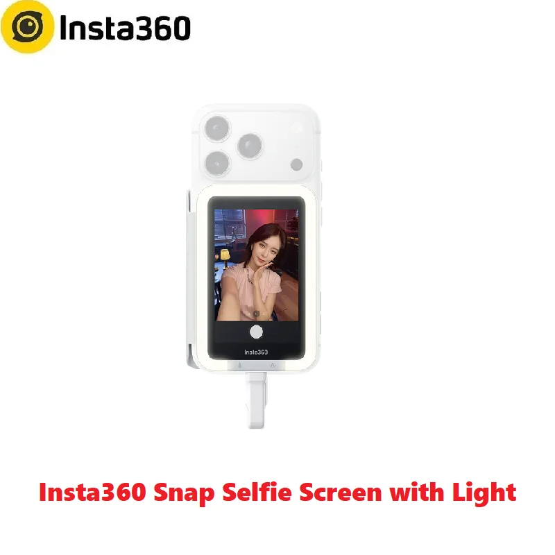 Insta360 Snap オリジナル セルフィーカメラ USB-C 3色ライト