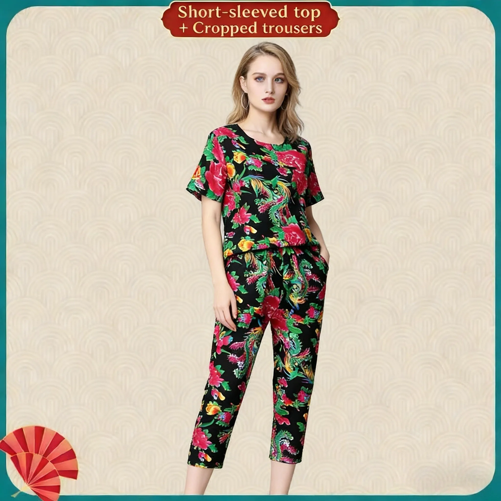 

Two-piece Women's Pajamas Woman Sleeping Wear for Woman Pajama Set Ladies Pyjamas Femmes House Suits Women Ensemble Pyjama Femme