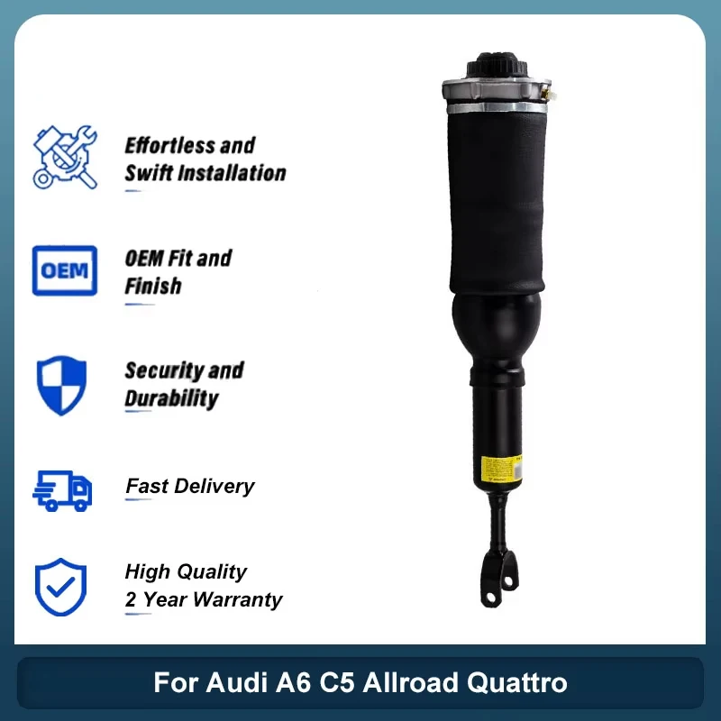 

Front Air Suspension Shock Strut For Audi A6 C5 Allroad Quattro 1999-2006 4Z7616051B 4Z7616051D 4Z7413031A 4Z7698507 Absorber