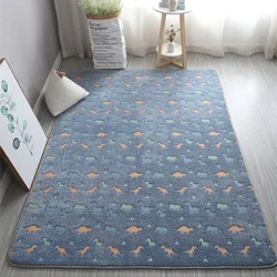 Area Rugs for Bedroom Glow in the Dark Rainbow Cartoon Pegasus,Fluorescent Carpet Luminous Rug for Children Room Decor,Dormitory