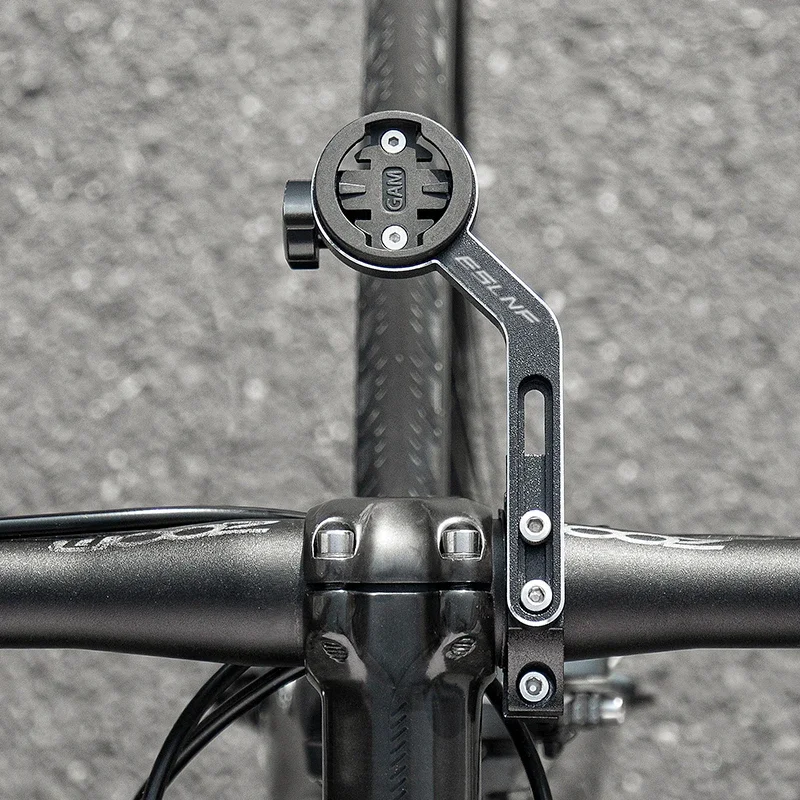 Aluminum Alloy Bike Hoisting Light Mount Ultralight Holder Multifunctional Bike Speedometer Bracket Fit for IGS/Garmin/Bryton/Ca