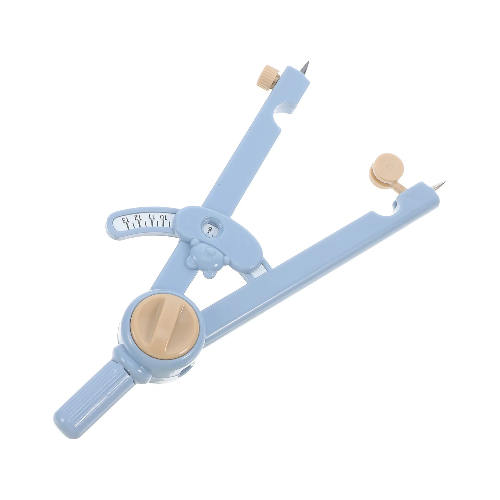 

Compass Circle Math Tool for Drawing Protractor Maker Iron Compasses Measuring Bulk Classroom Student with Scale Ruler