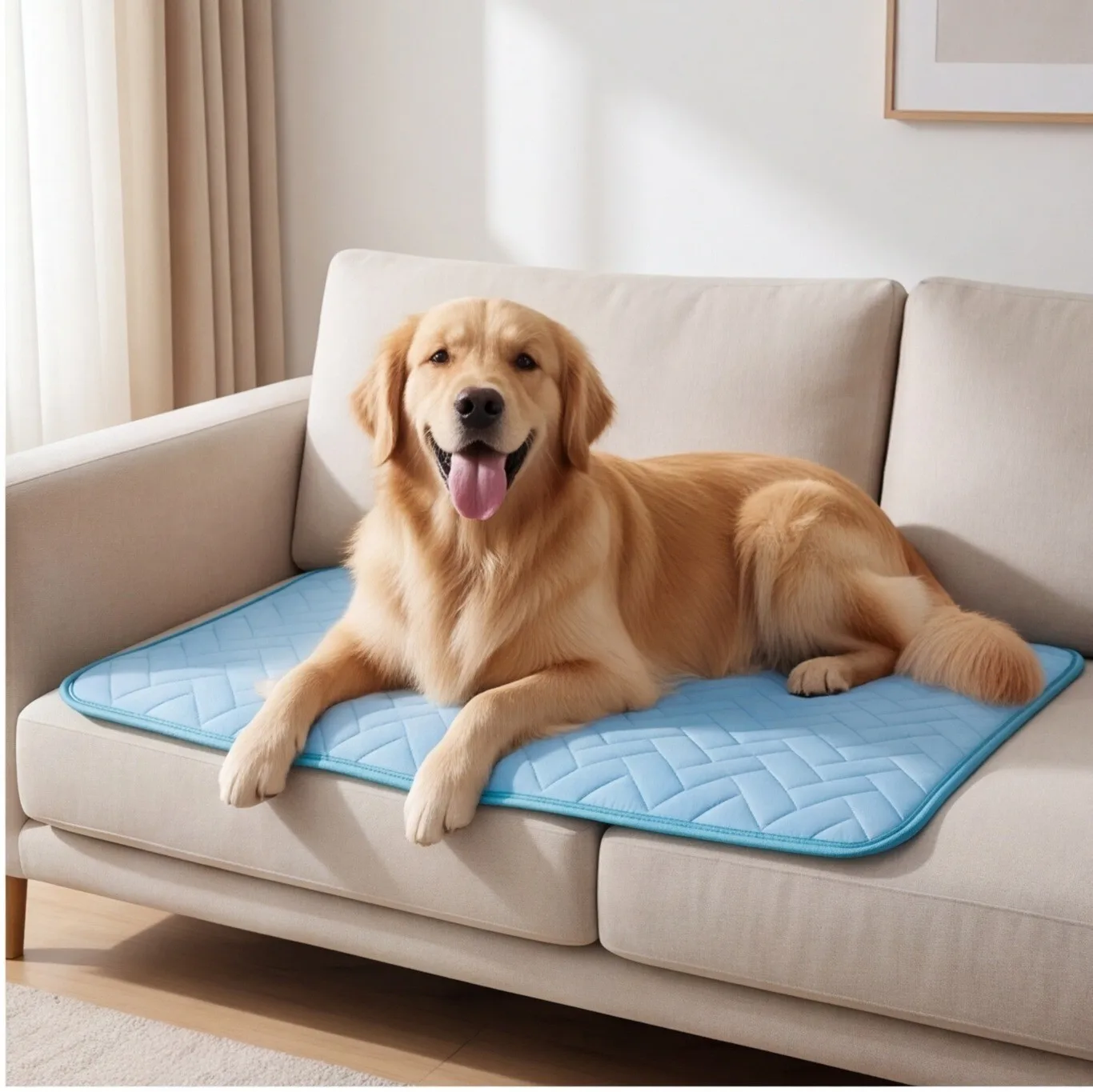 Pet Ice Mats Summer Cat Dog Sofa Nest Bed Cooling Sleeping Pad for Small Dogs Pets Durable Sofa Cooling Pad Blanket