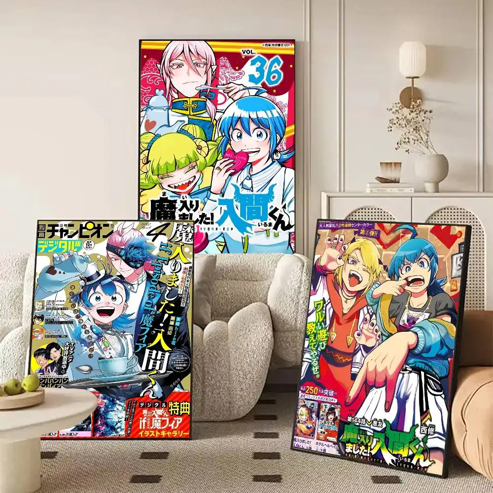 Welcome To Demon School Iruma-kun Anime Poster Art With Prints Home Bedroom Living Room Decoration Gift
